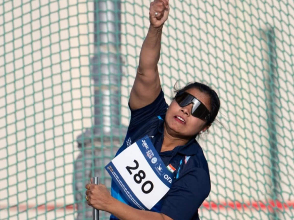 Asian Para Games: Suvarna Raj clinches gold in women's discus throw ...