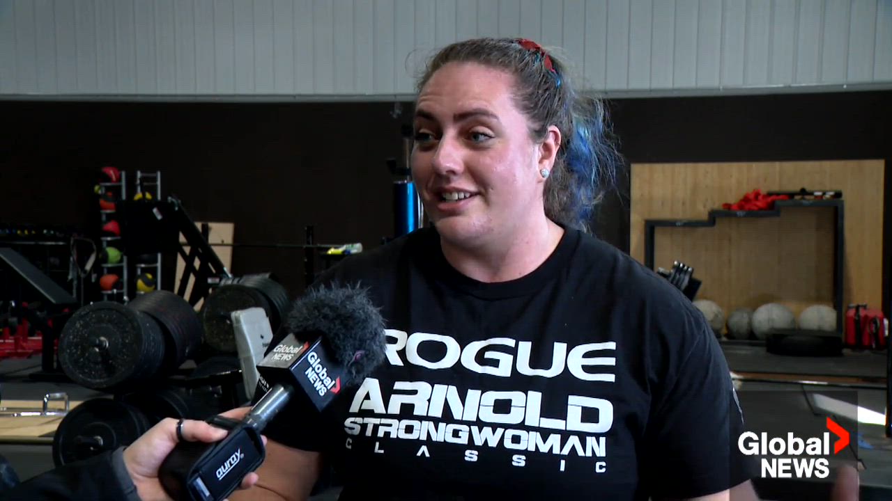 Canada's strongest woman lives in Saskatoon
