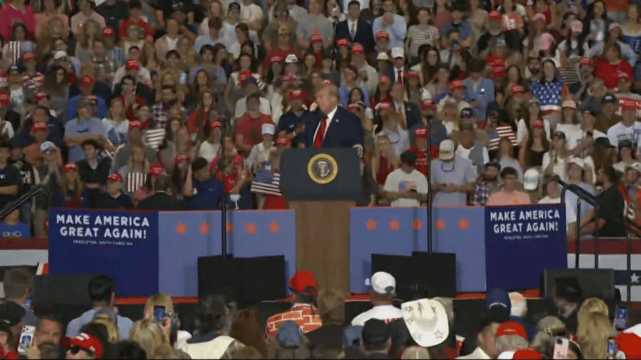 Never let you down: Trump rallies in the Upstate for Darline Graham in Senate race