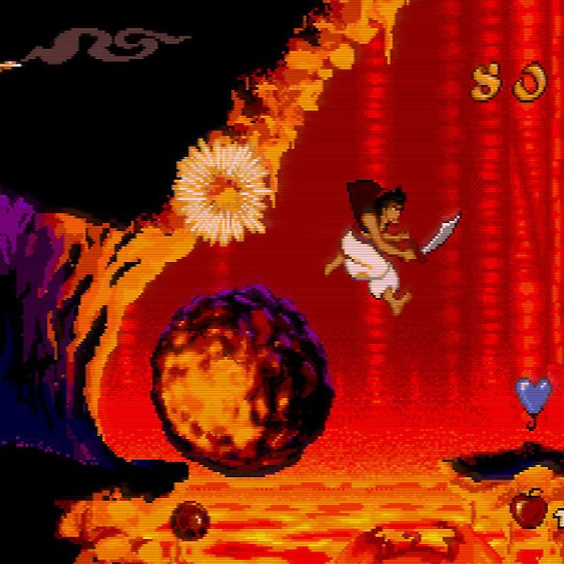 À genoux, prosternez-vous, soyez ravis devant Aladdin sur Mega Drive