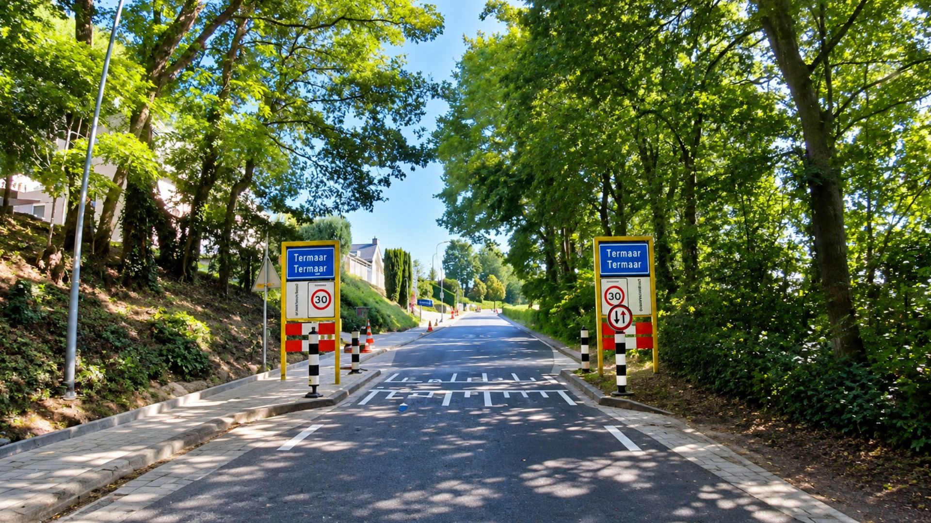 Waarom ziet deze weg in Nederland er zo anders uit?