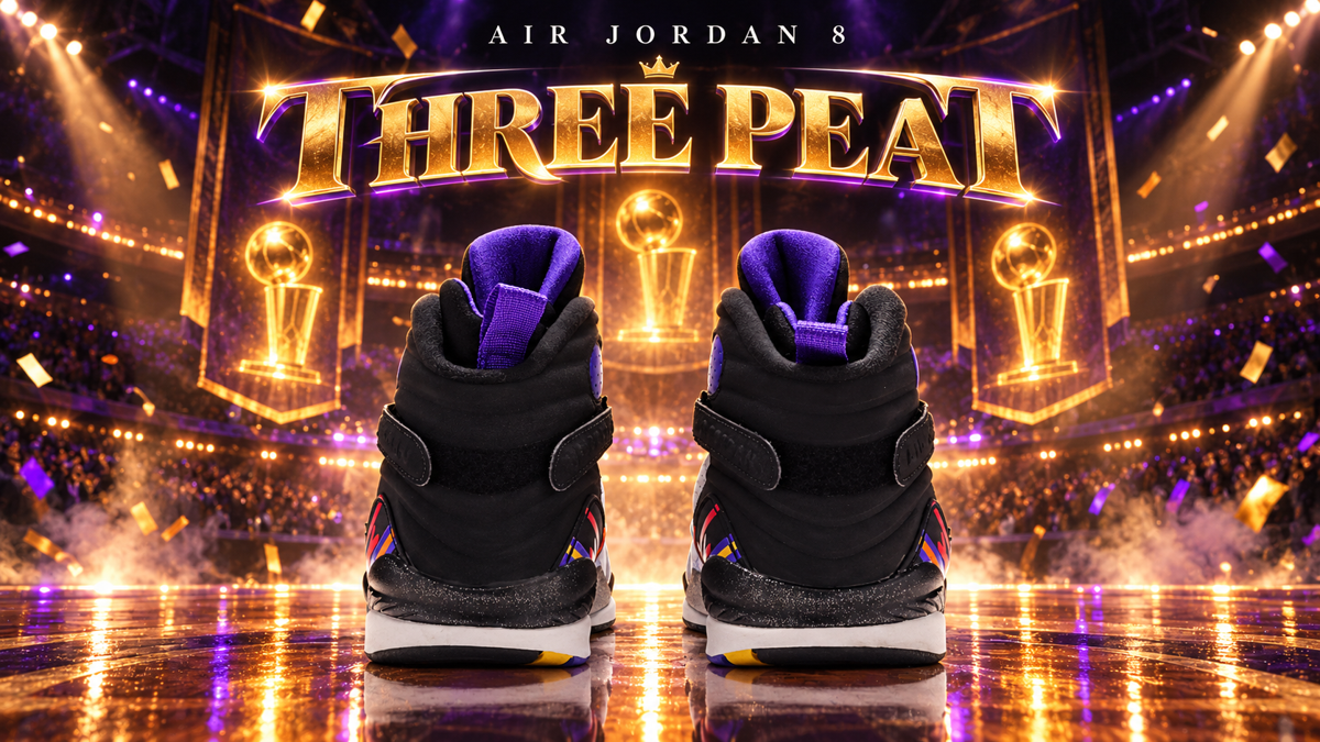 Air Jordan 8 'Three Peat' - price and where to buy