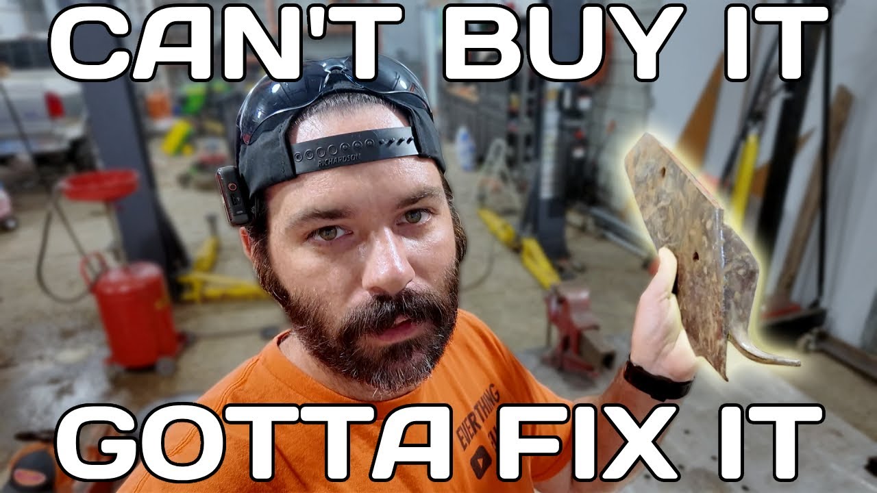 Repairing old farm equipment instead of replacing it