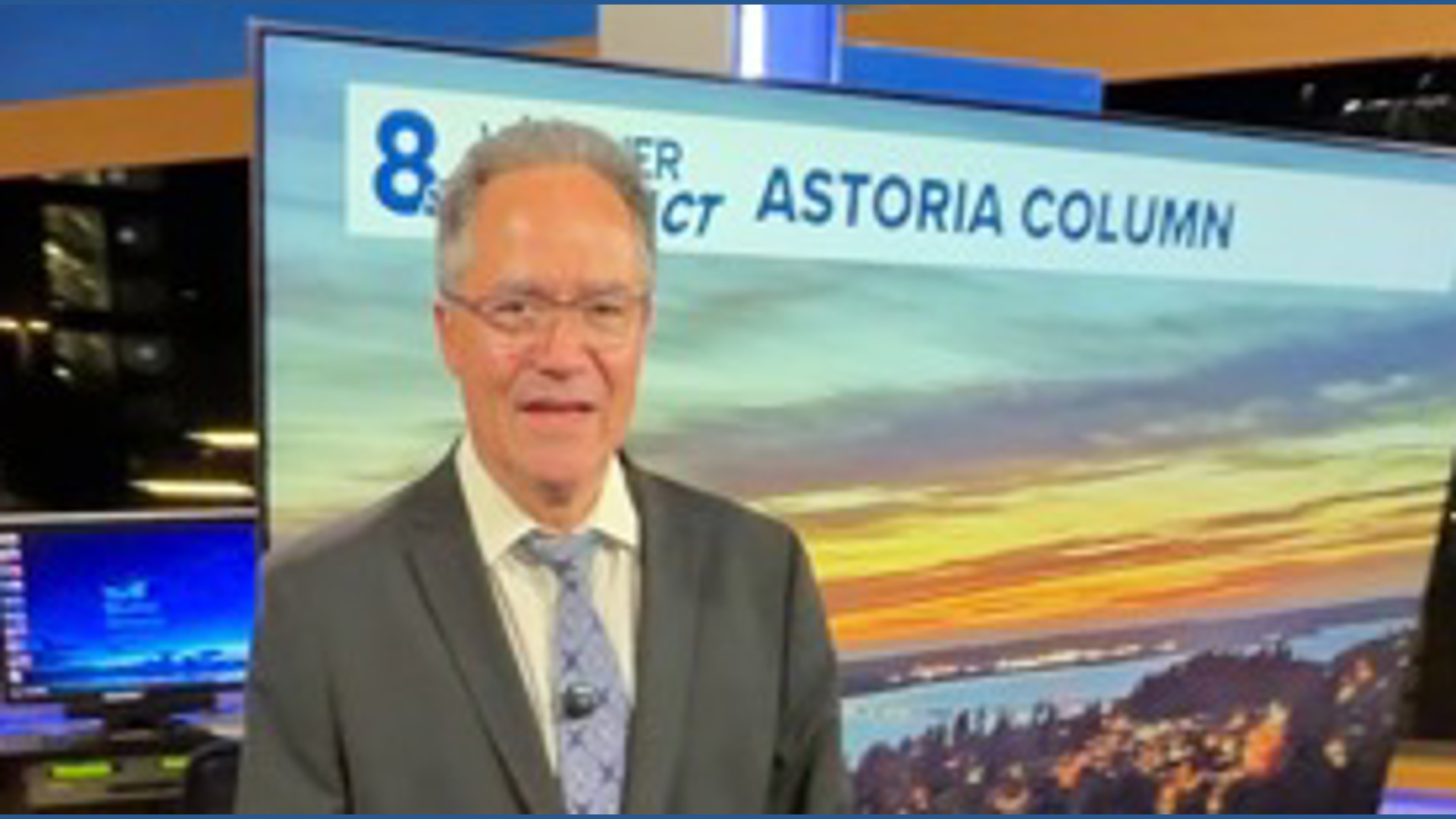 Wednesday night weather shows a chill in the air