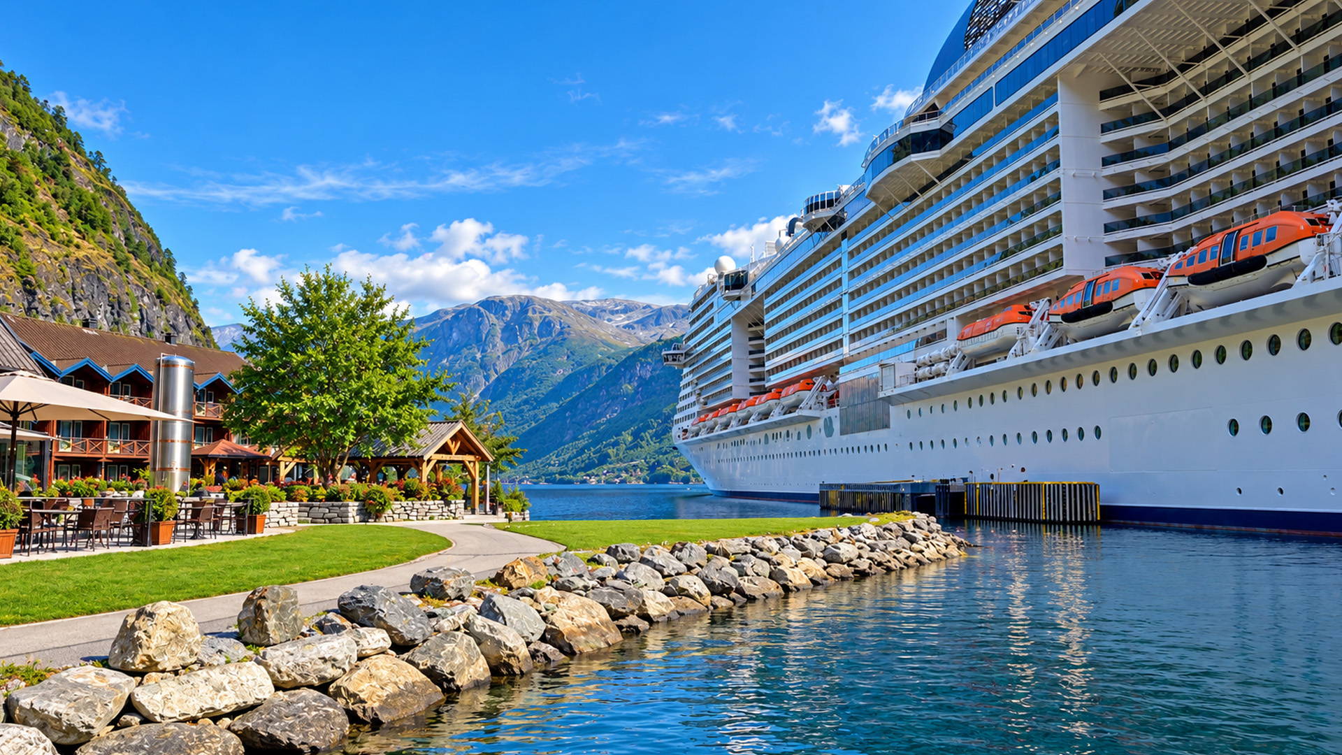 Mer enn fjordcruise: Flåm har gater som er verdt å utforske