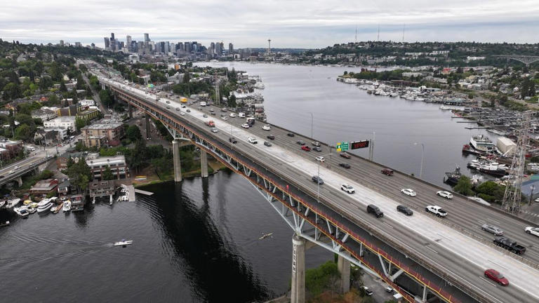 WSDOT says all northbound I-5 lanes over Ship Canal Bridge could open ...