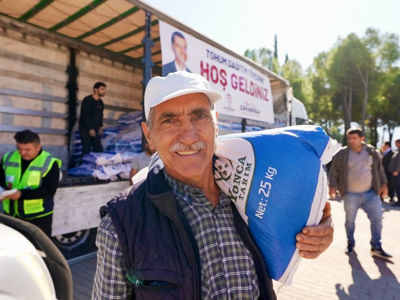 19 ilçede 2065 üreticiye 170 ton tohum desteği sağlandı