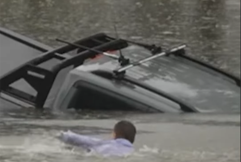 Several rescued from floodwaters as severe thunderstorms, flash floods ...