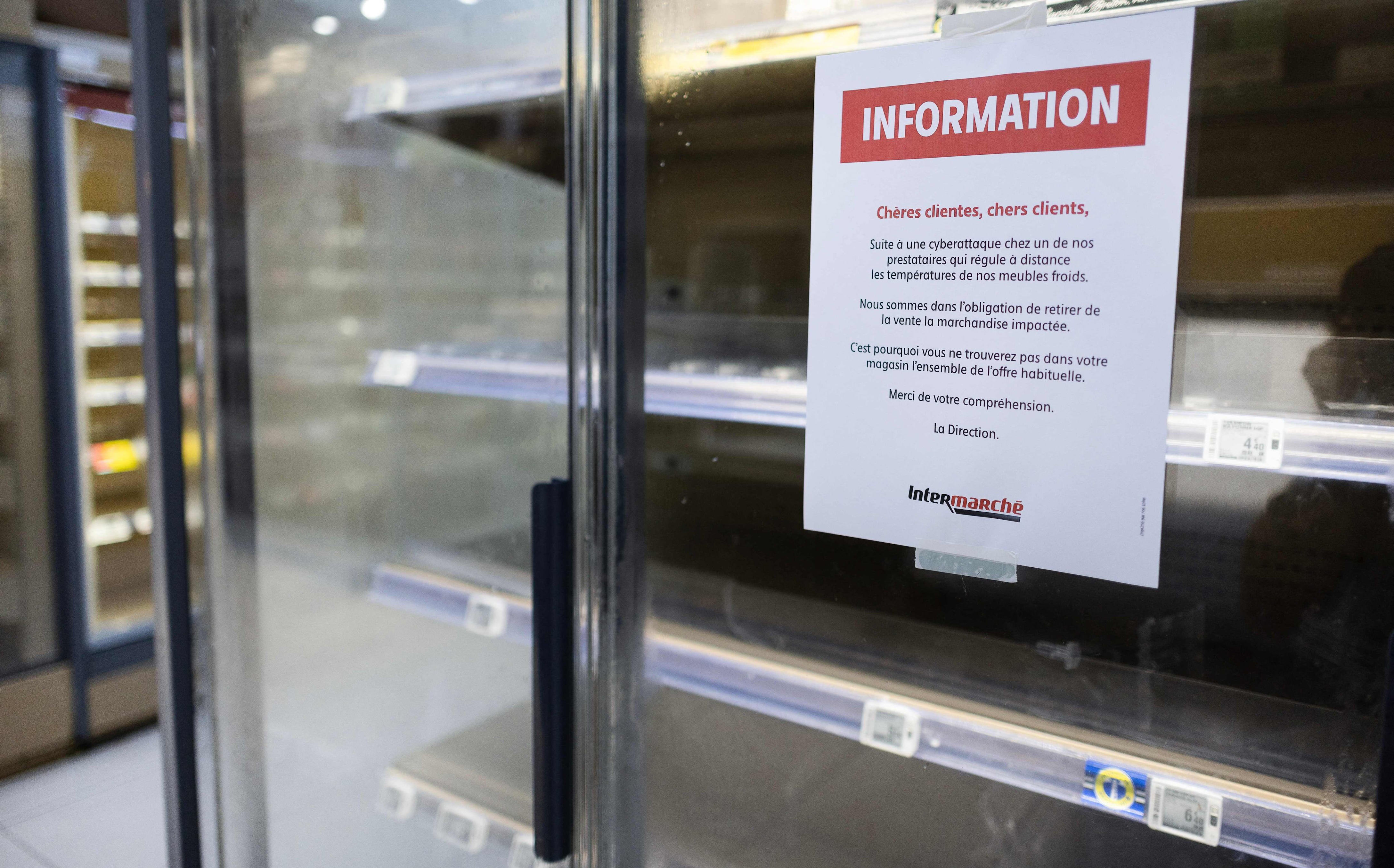 French supermarkets' refrigeration systems hacked