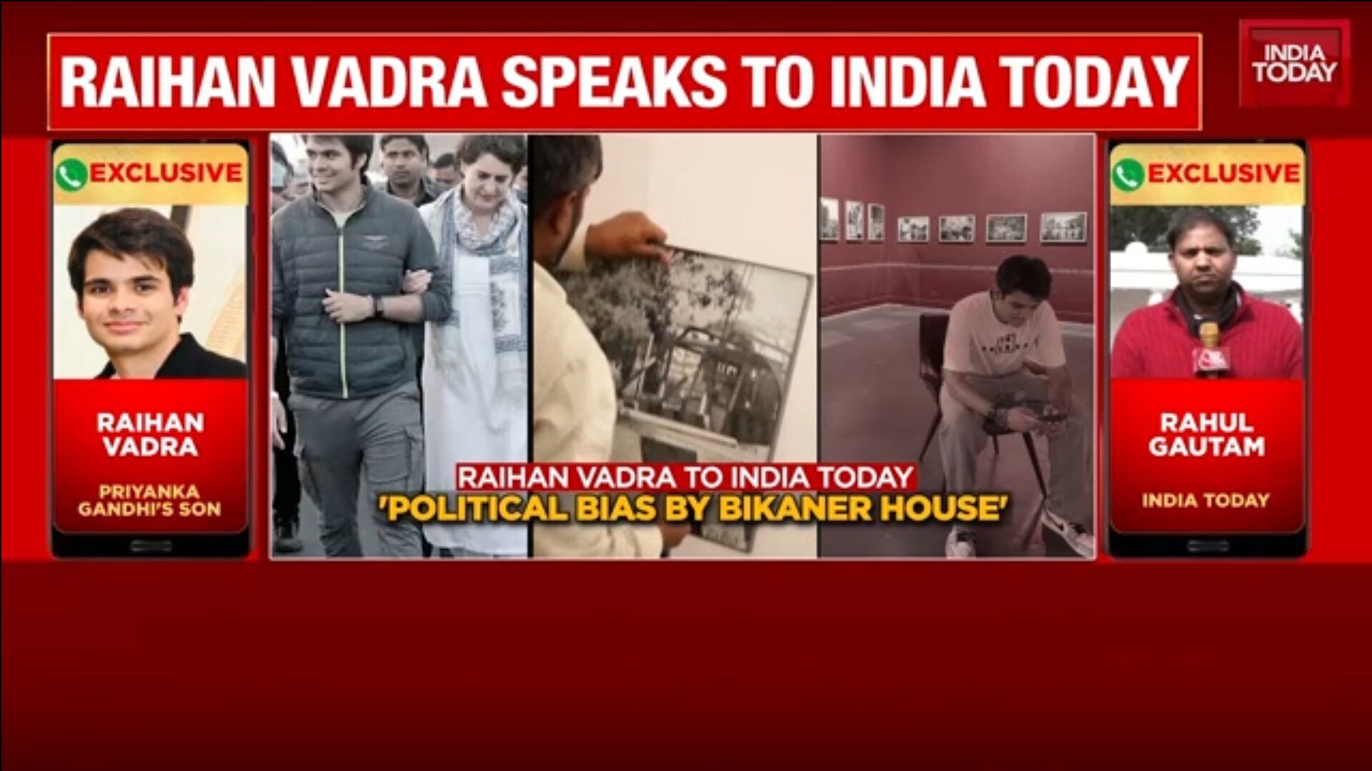 Artwork row at Bikaner House, Priyanka backs son, Rehan alleges bias