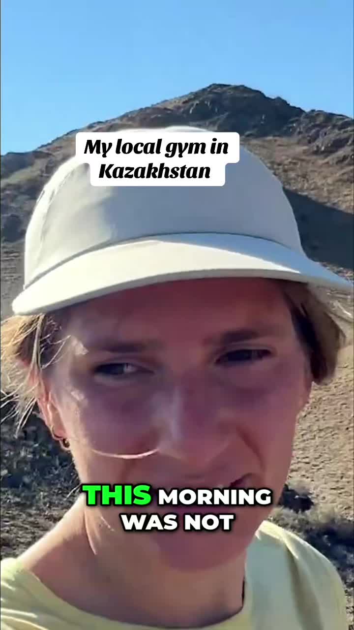 Finding a gym in the middle of Kazakhstan