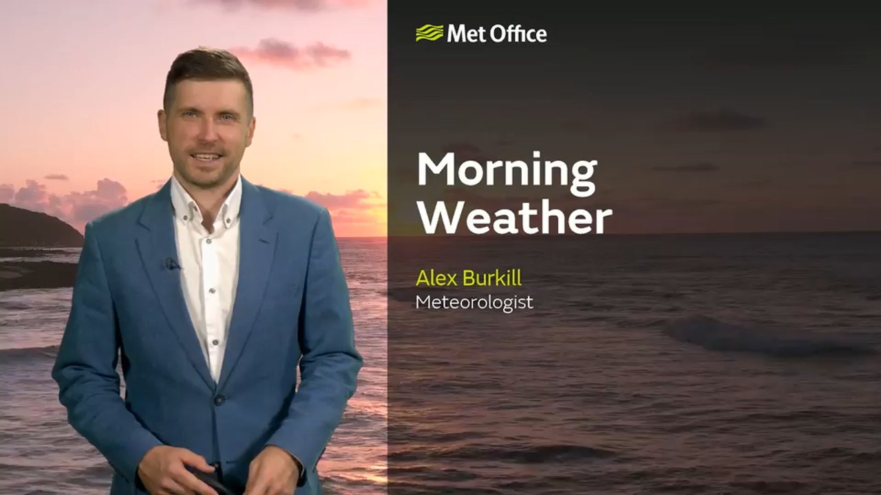 Met Office Tuesday morning weather forecast 16/06/2026