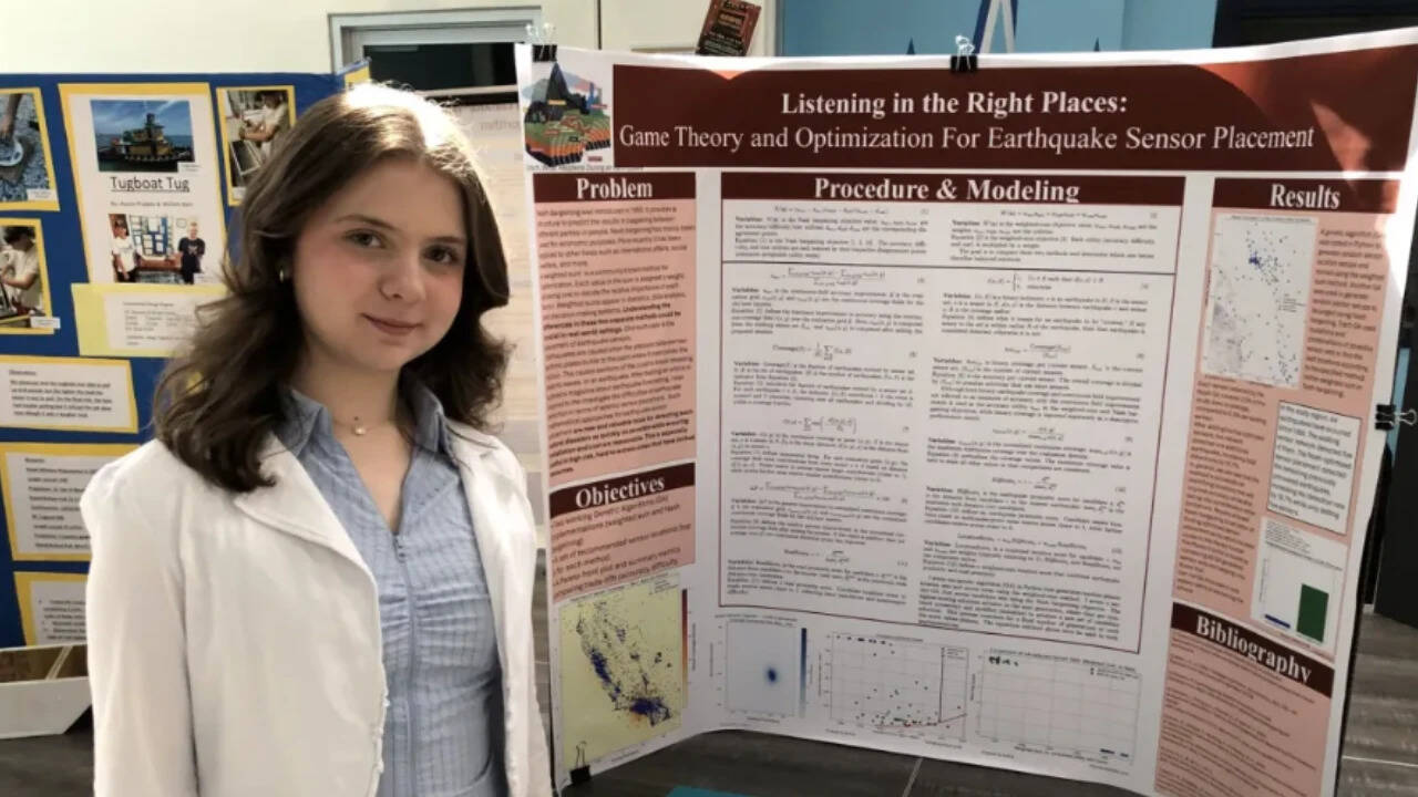 Meet Isabel Rossi, 14, whose maths model improved simulated earthquake ...