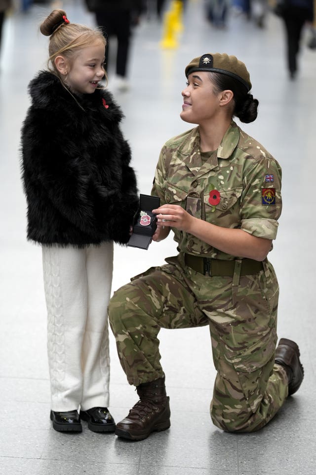 Poppy appeal launched by six-year-old fundraiser