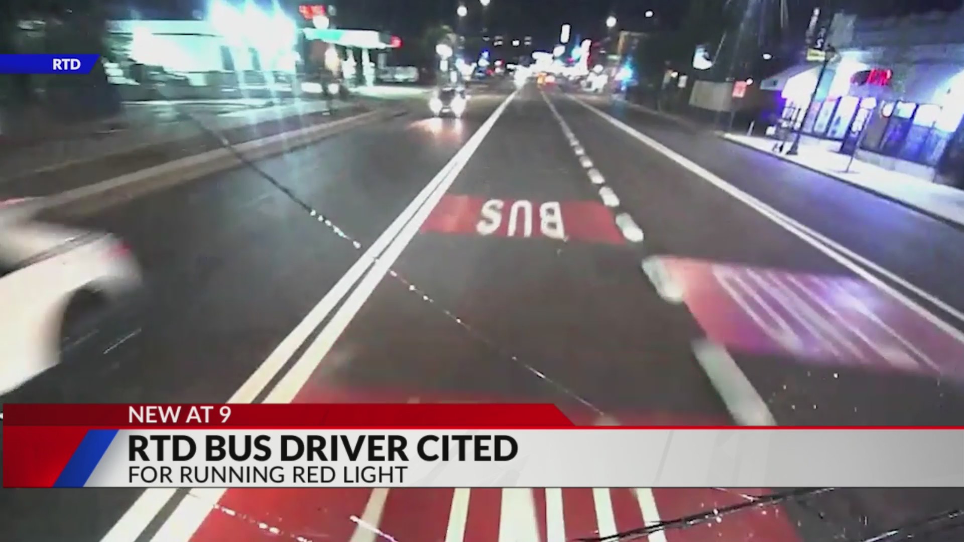 Video shows crash between RTD bus, pickup truck on Colfax