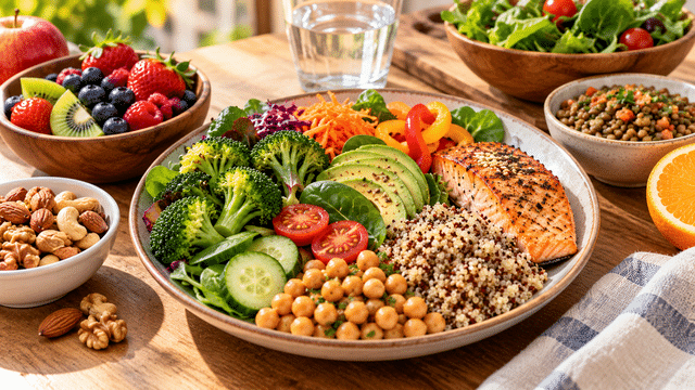 Study finds multiple healthy eating patterns may be linked to slower ageing