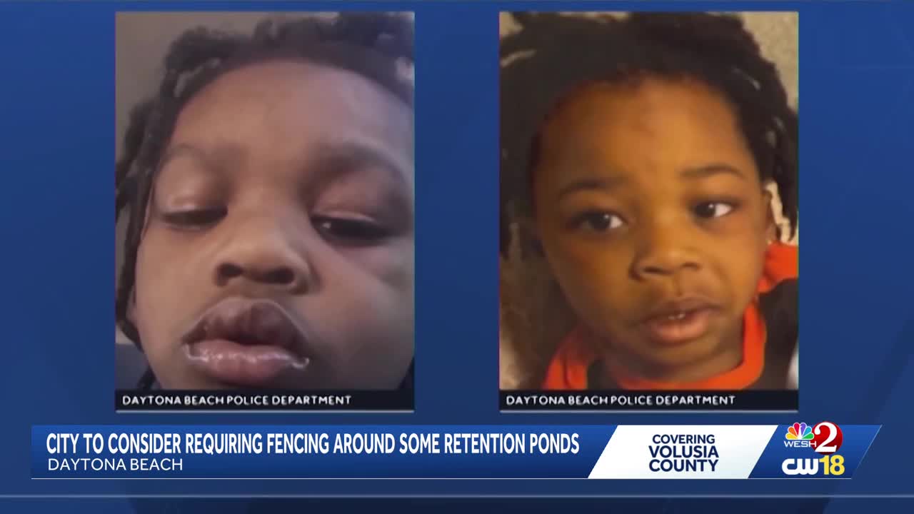 Daytona Beach discusses fencing around some ponds after brothers drown