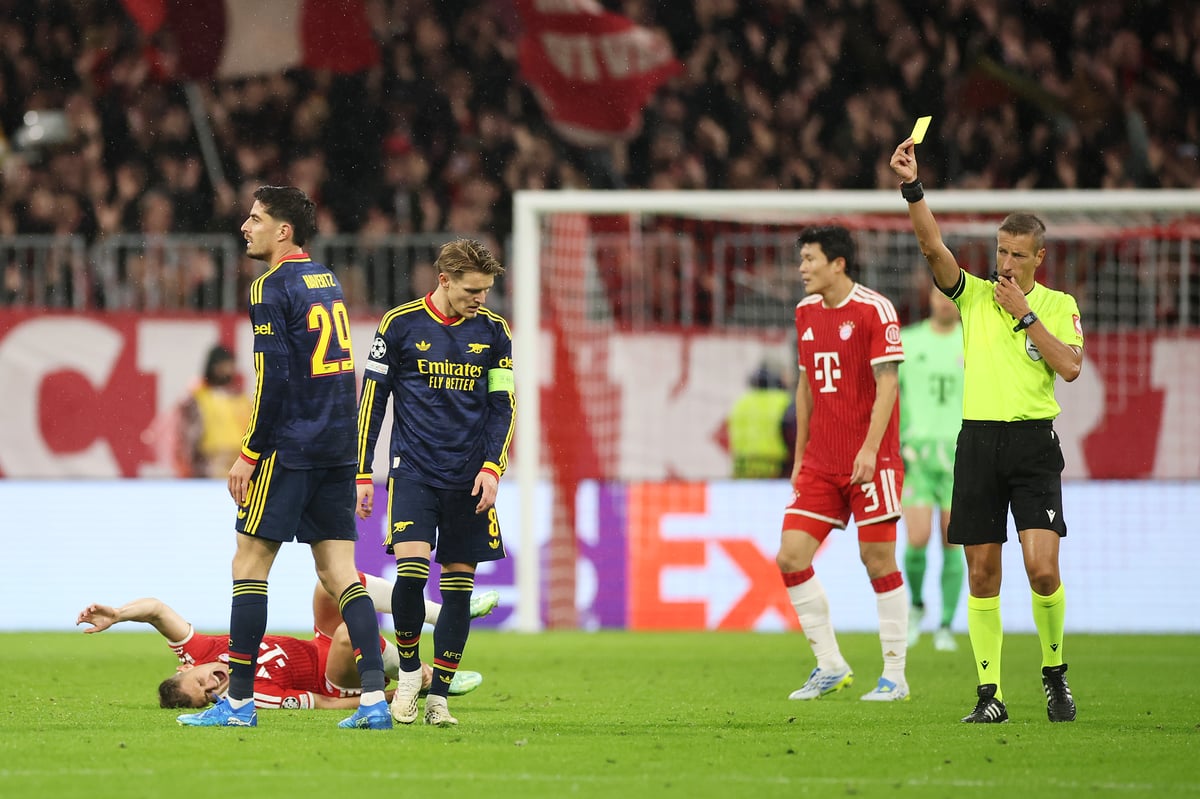 Is Arsenal star at risk of Champions League ban after yellow card?