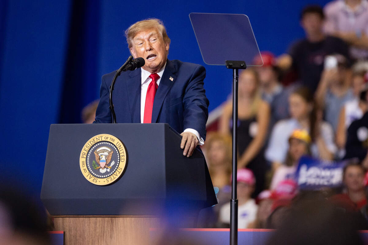 Live updates: Donald Trump leaves stage after more than 90-minute ...