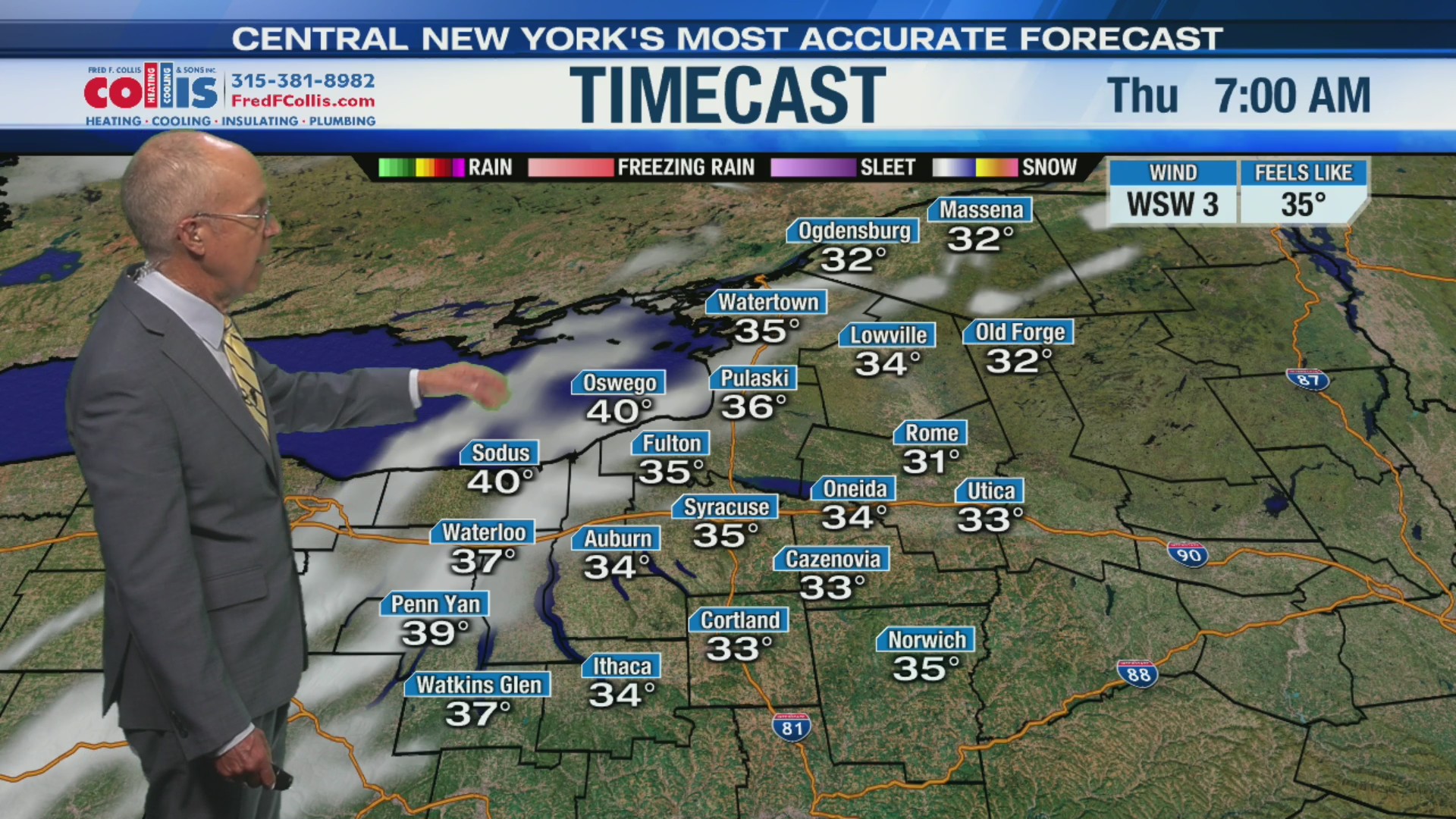 Storm Team forecast: 9 pm Wednesday October 21st