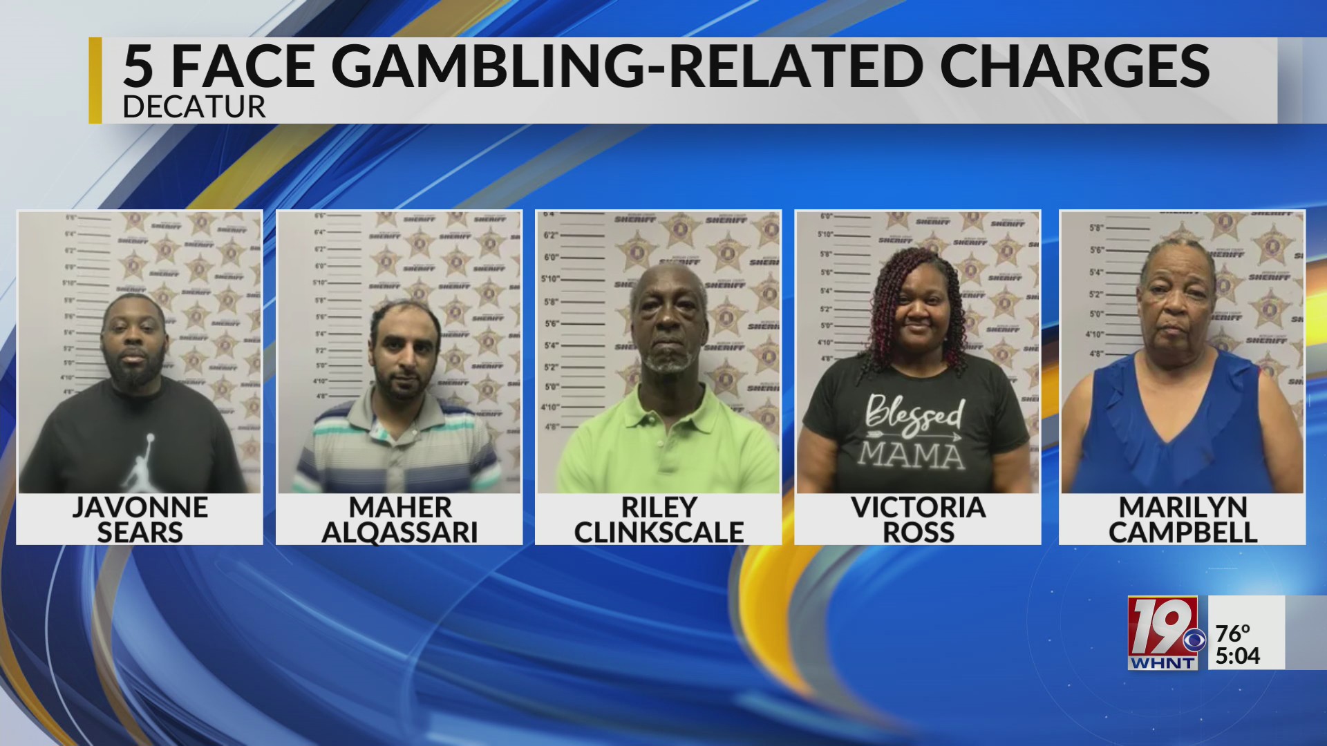 5 arrested in Decatur gambling bust | Oct. 21, 2026 | News 19 at 5:00