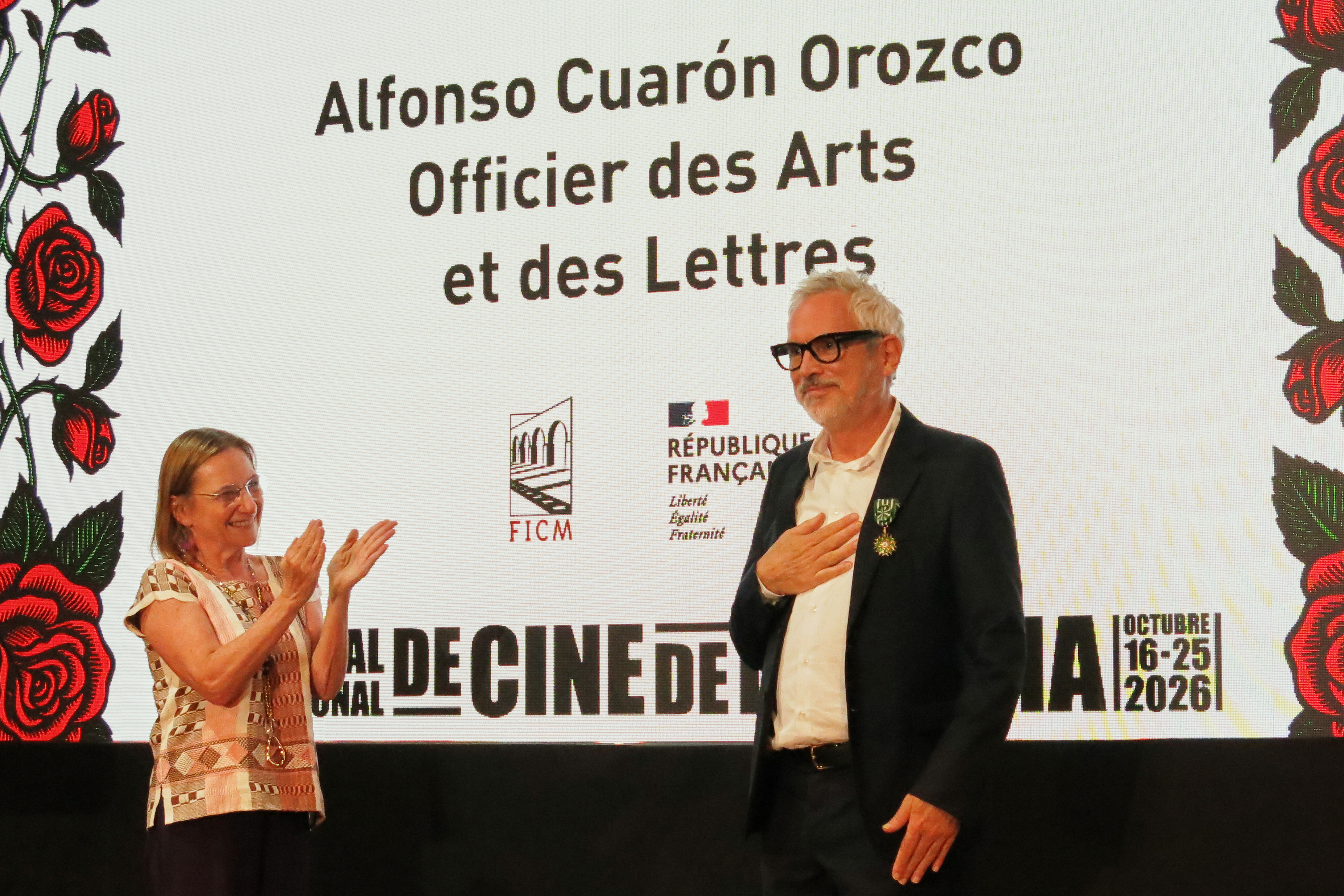 Cuarón admite deuda con la cultura francesa al recibir medalla de la ...