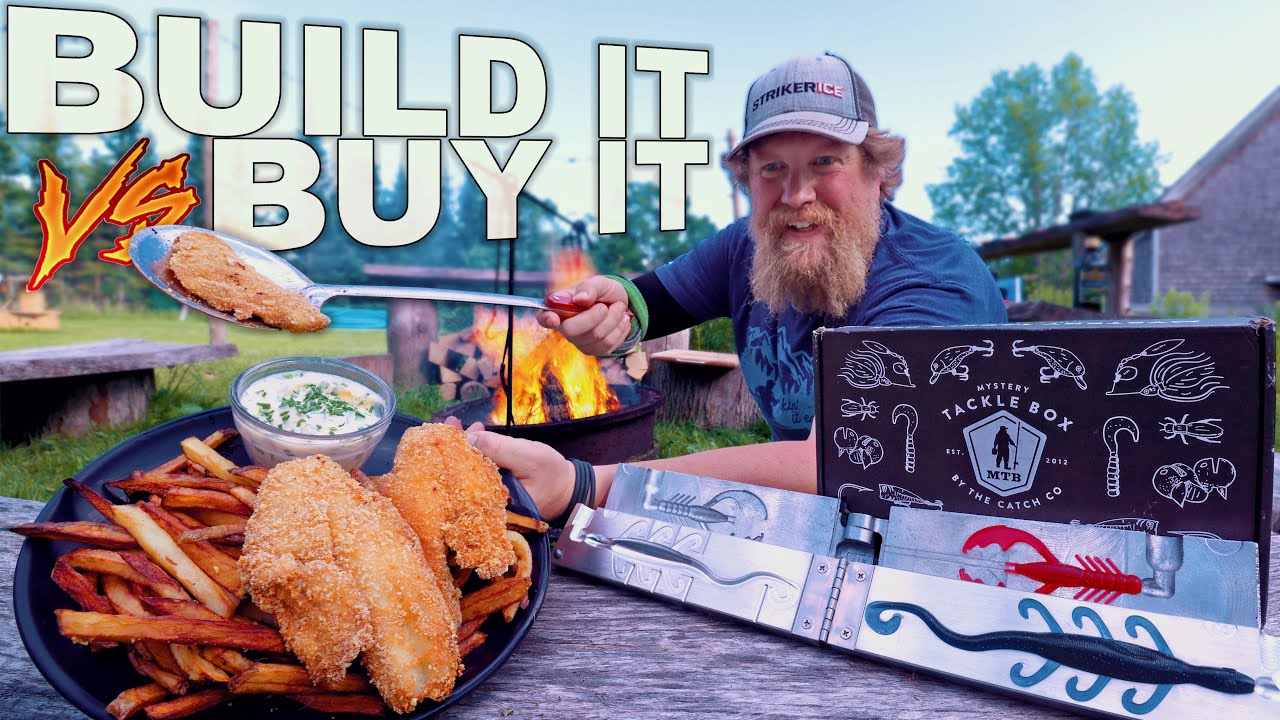 DIY vs. Mystery Tackle Box - Build it vs. buy it?/Catch'n cook - making ...