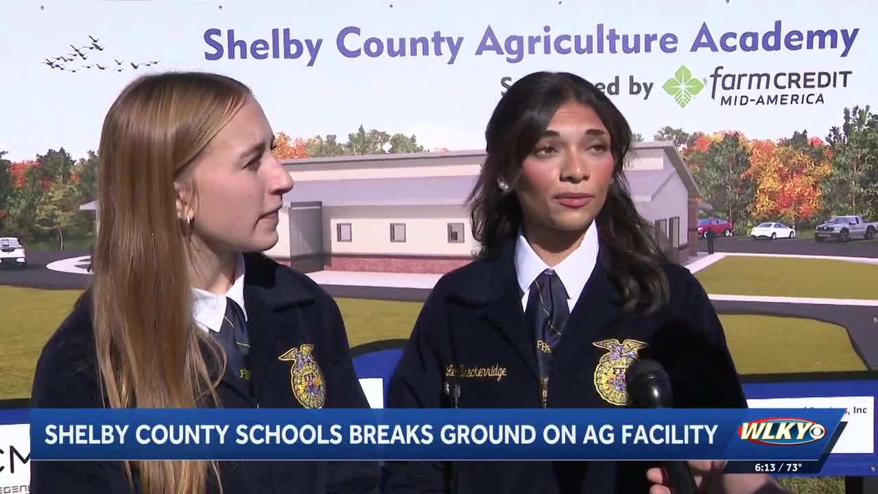 Shelby County schools break ground on new $3M agriculture facility