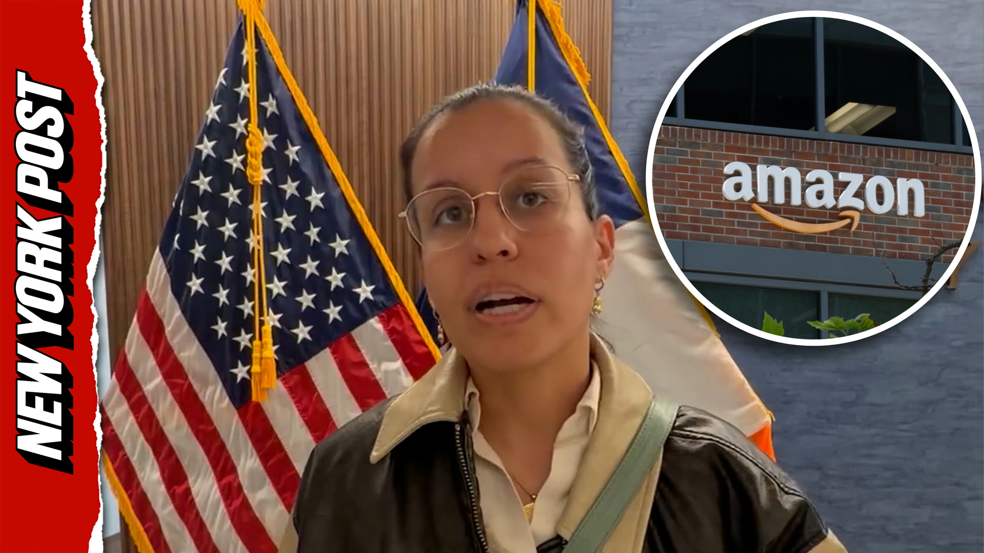 NYC Council Member Tiffany Cabán speaks on bill to ban companies from ...