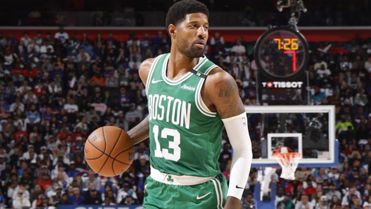 Paul George Celtics debut: NBA fines star $2,000 for flop; sets 38 ...