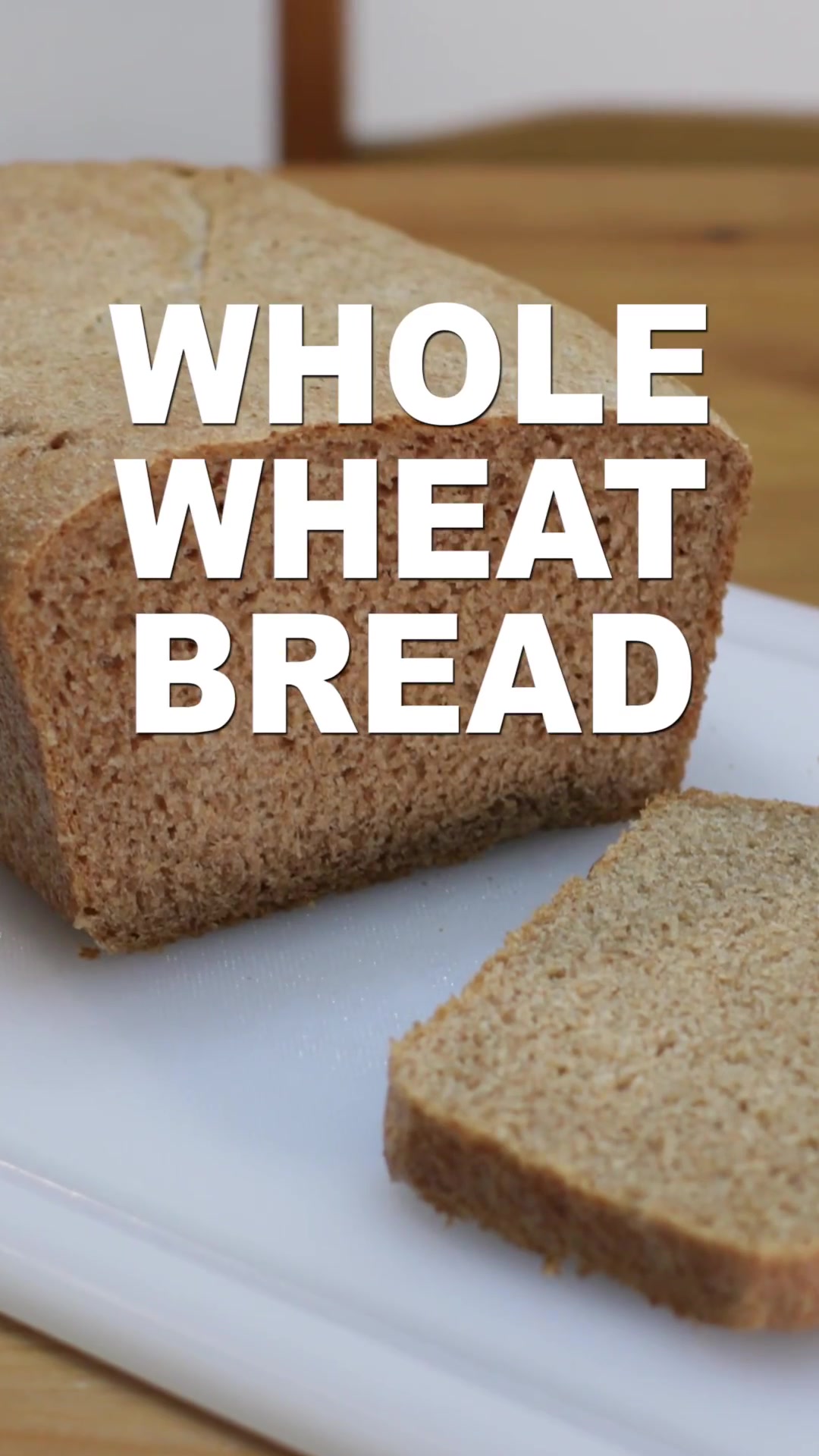 Whole wheat bread recipe #shorts