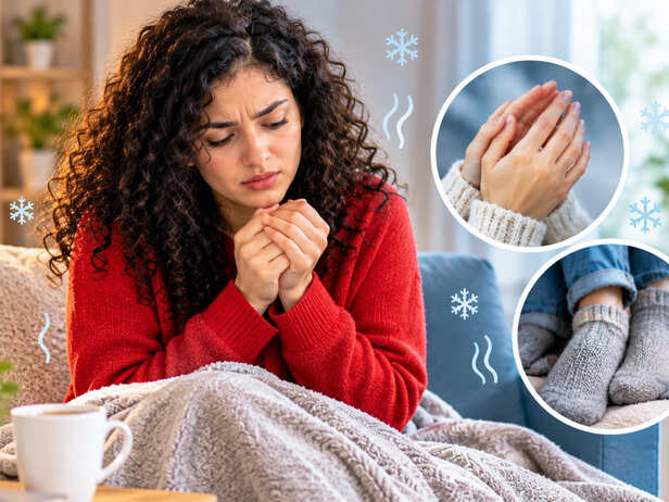 Always have cold hands and feet? Here's what could be behind it