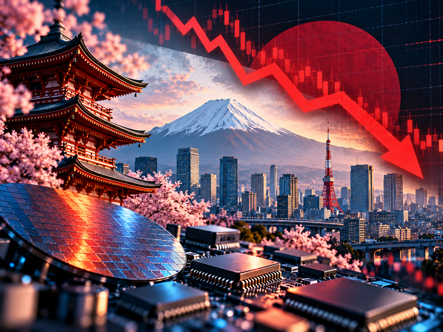 Global market: Japan’s Nikkei falls as chip stocks retreat on AI ...
