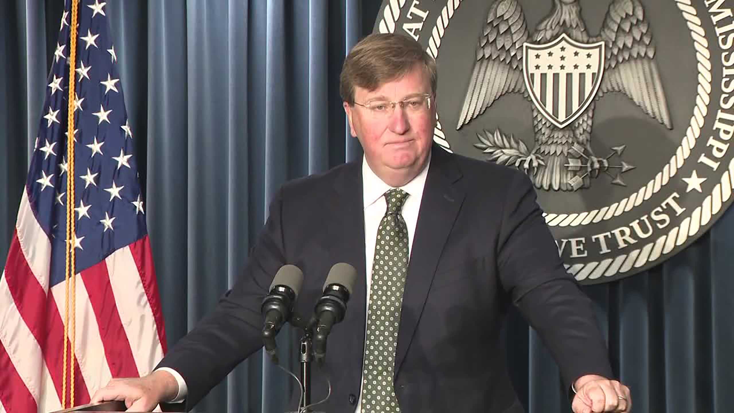 Gov. Tate Reeves announced a $32 million investment in 60 healthcare programs across Mississippi