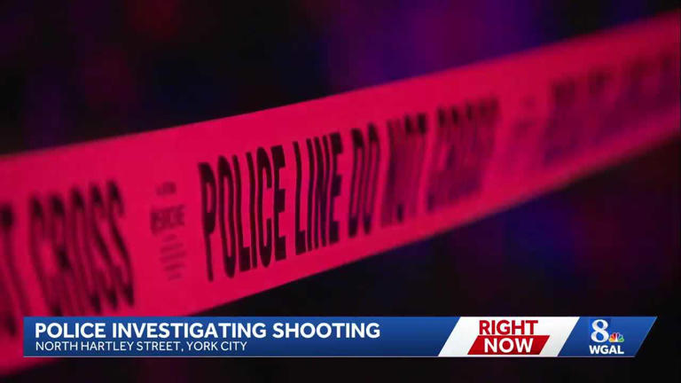 One hospitalized, another detained after shooting at York home