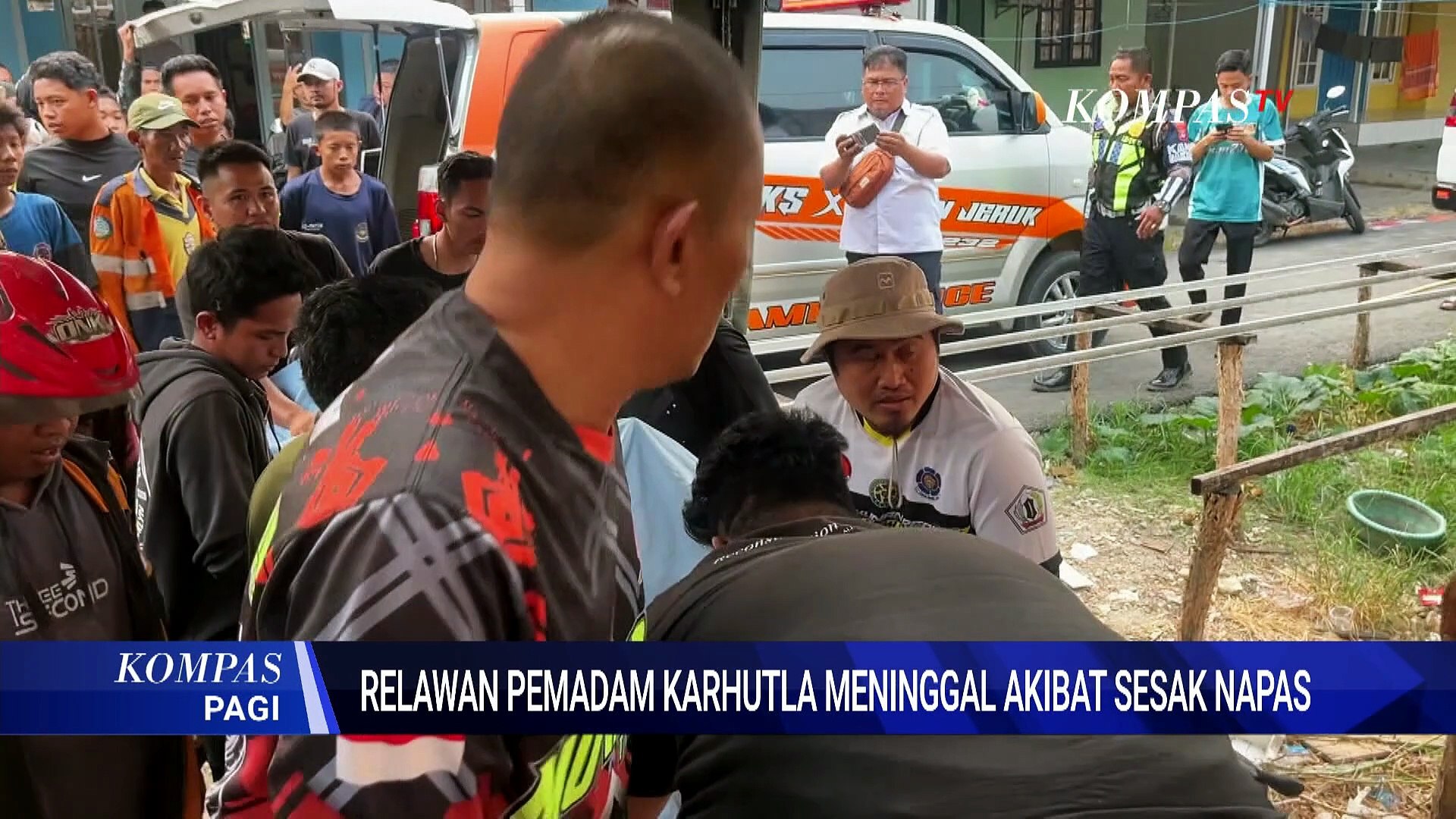 Relawan pemadam karhutla di Banjarmasin meninggal akibat sesak napas ...