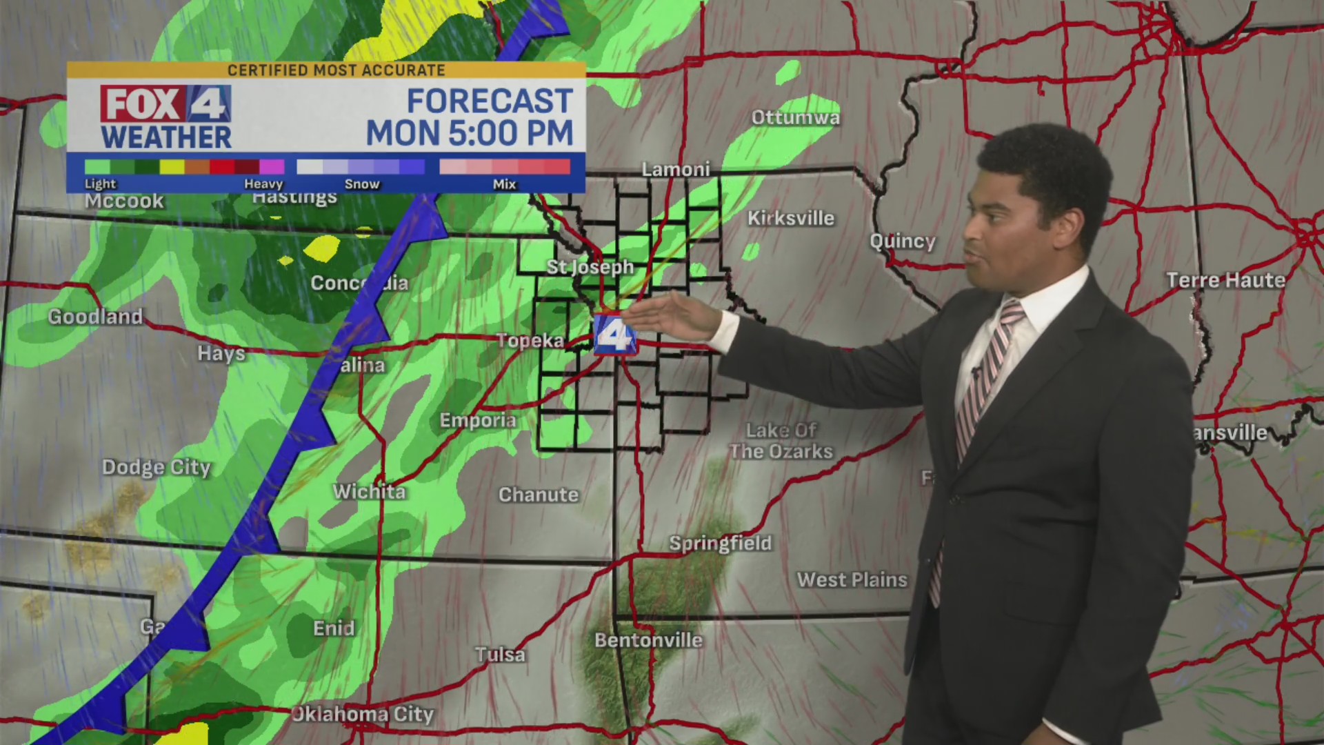 Wednesday night forecast