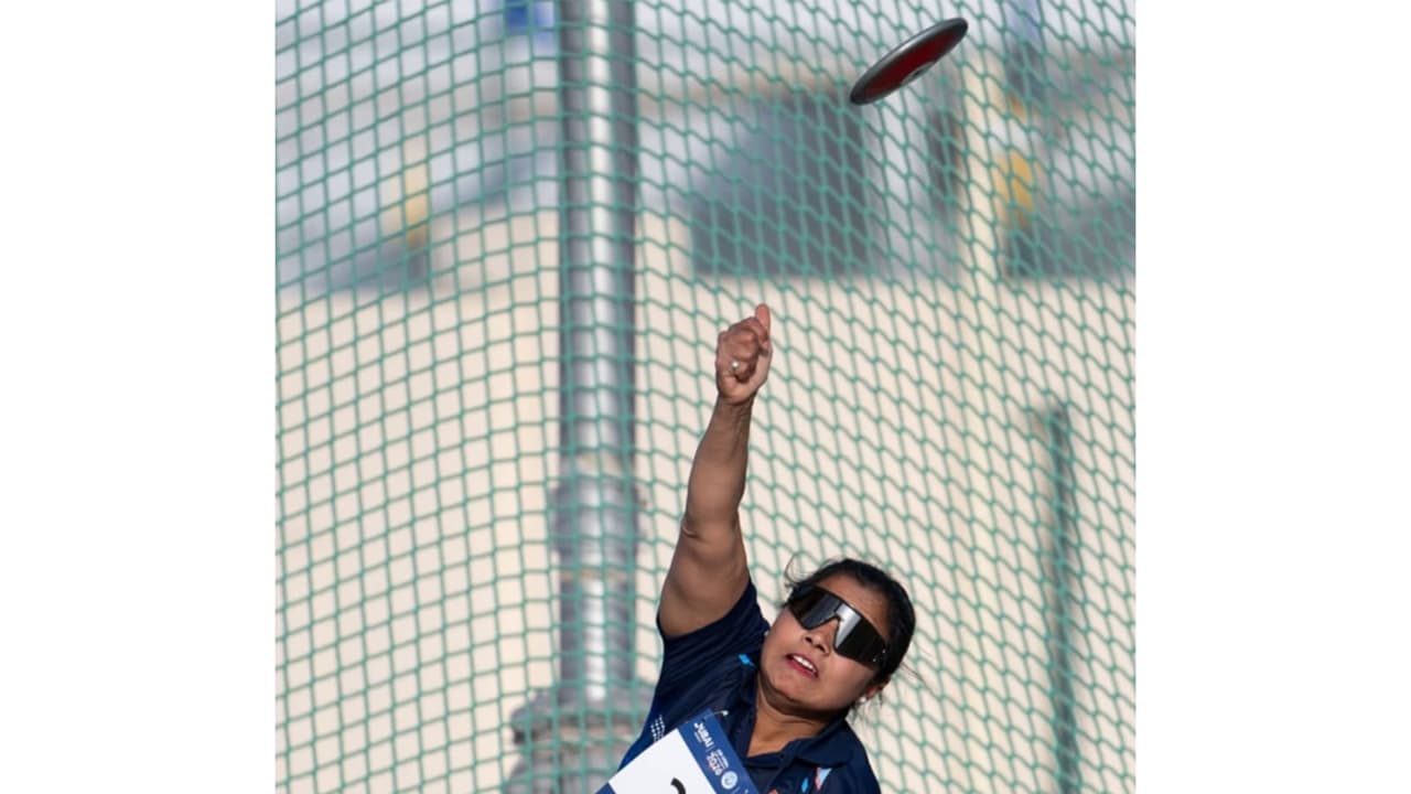 Suvarna Raj clinches discus throw gold at Asian Para Games 2026