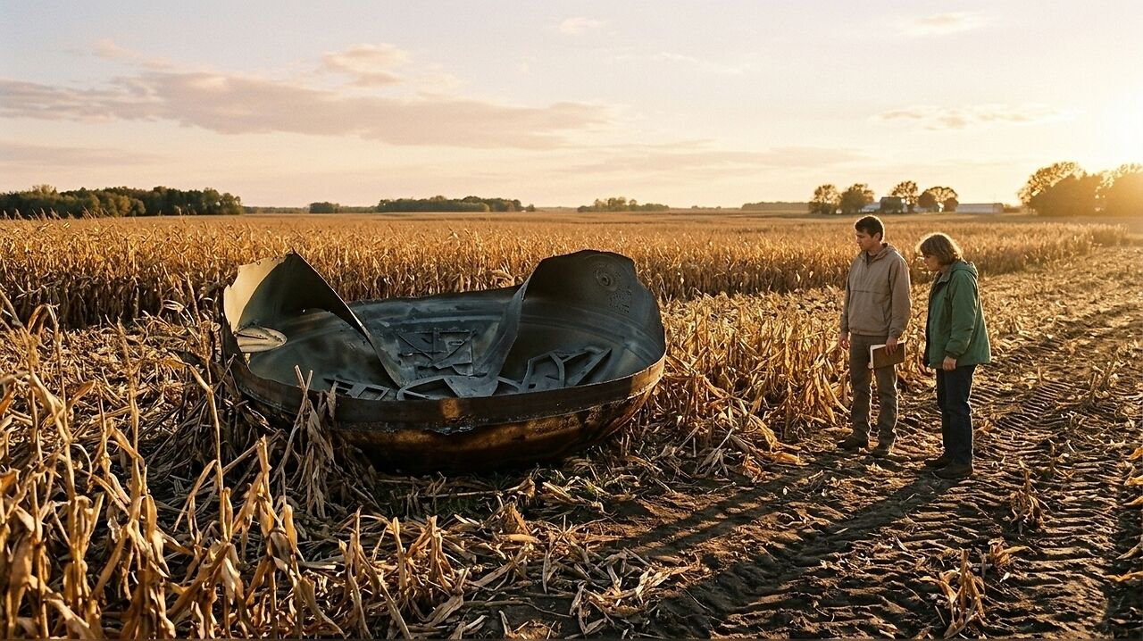 Authorities investigate large metallic object discovered in Minnesota ...