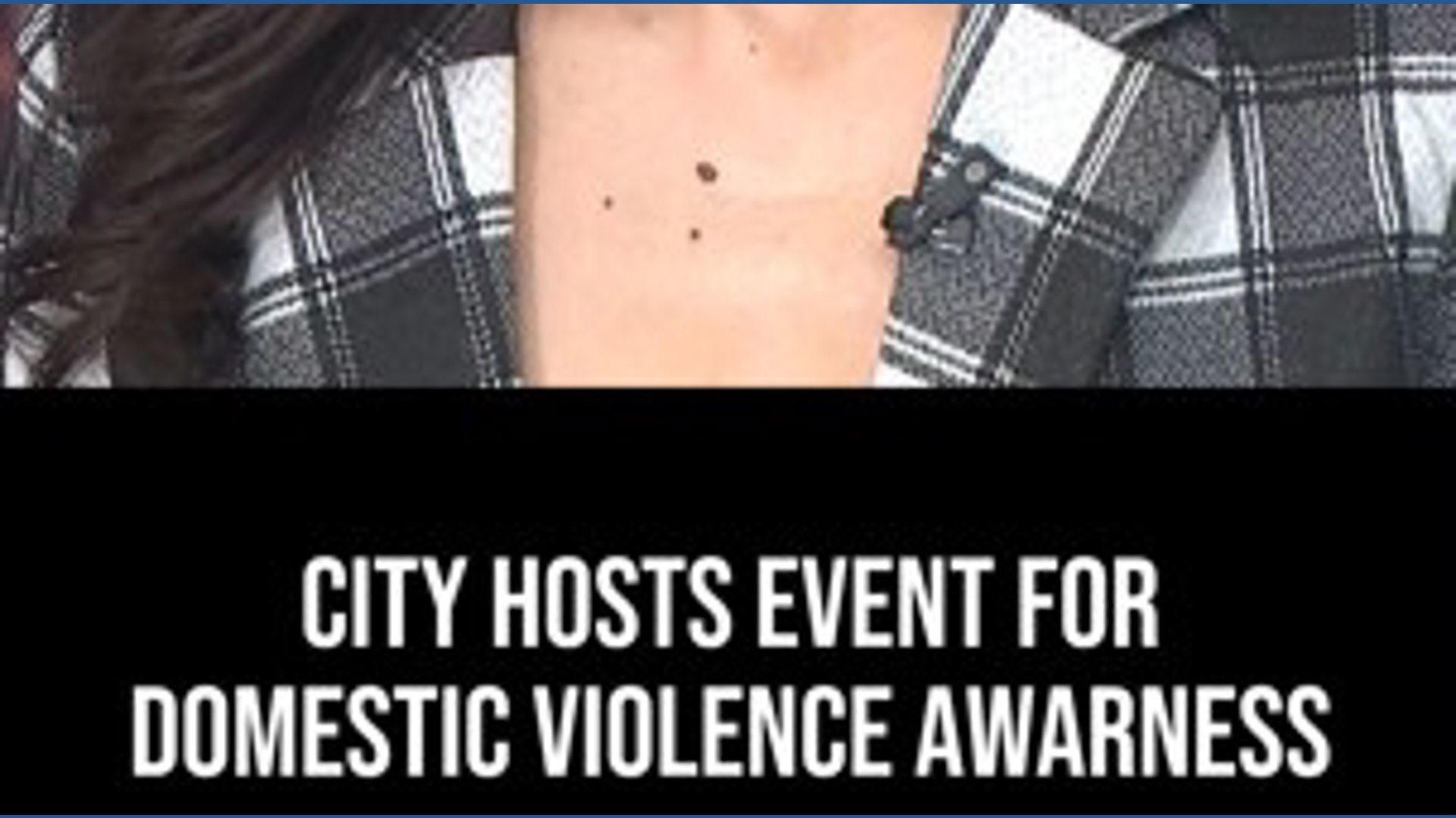 City hosts event for domestic violence awareness
