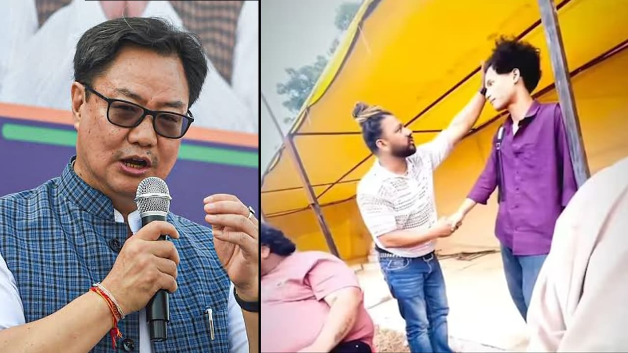 Delhi influencer racially abuses Tripura man, Kiren Rijiju calls him evil