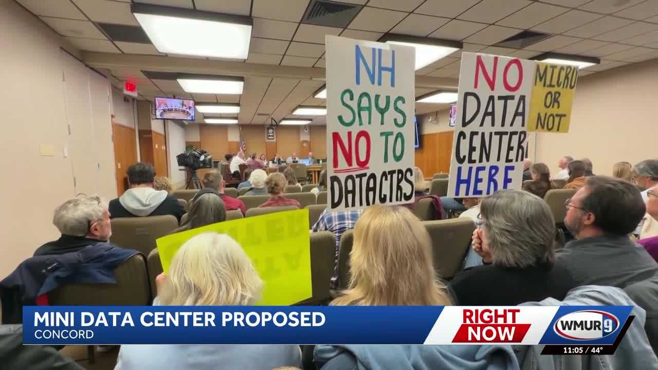 People from Concord speak out against proposed micro data center