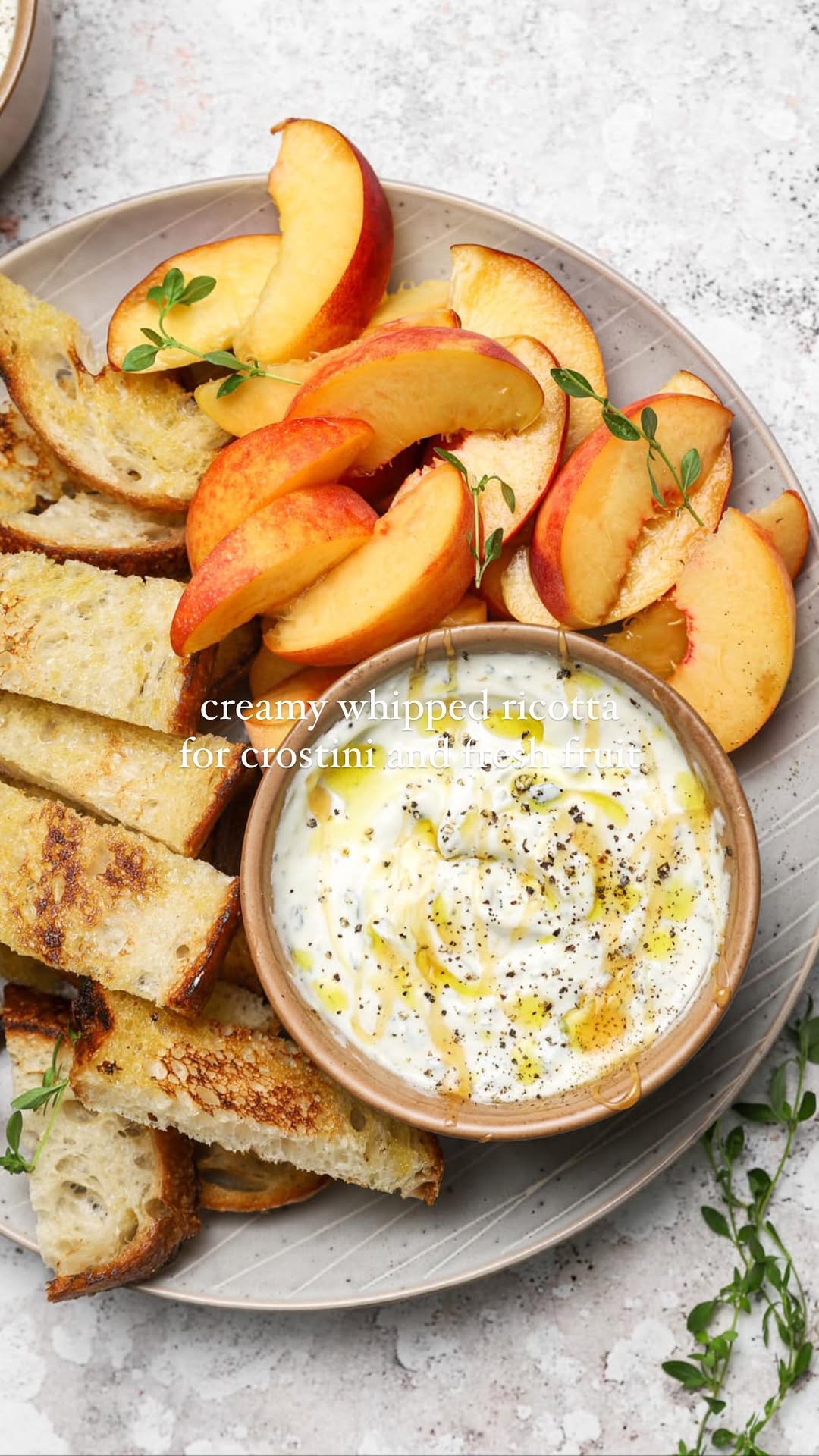 This 10 minute whipped ricotta goes with everything