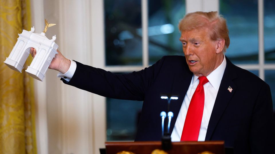 Construction on Trump’s 250-foot triumphal arch in DC could begin in ...