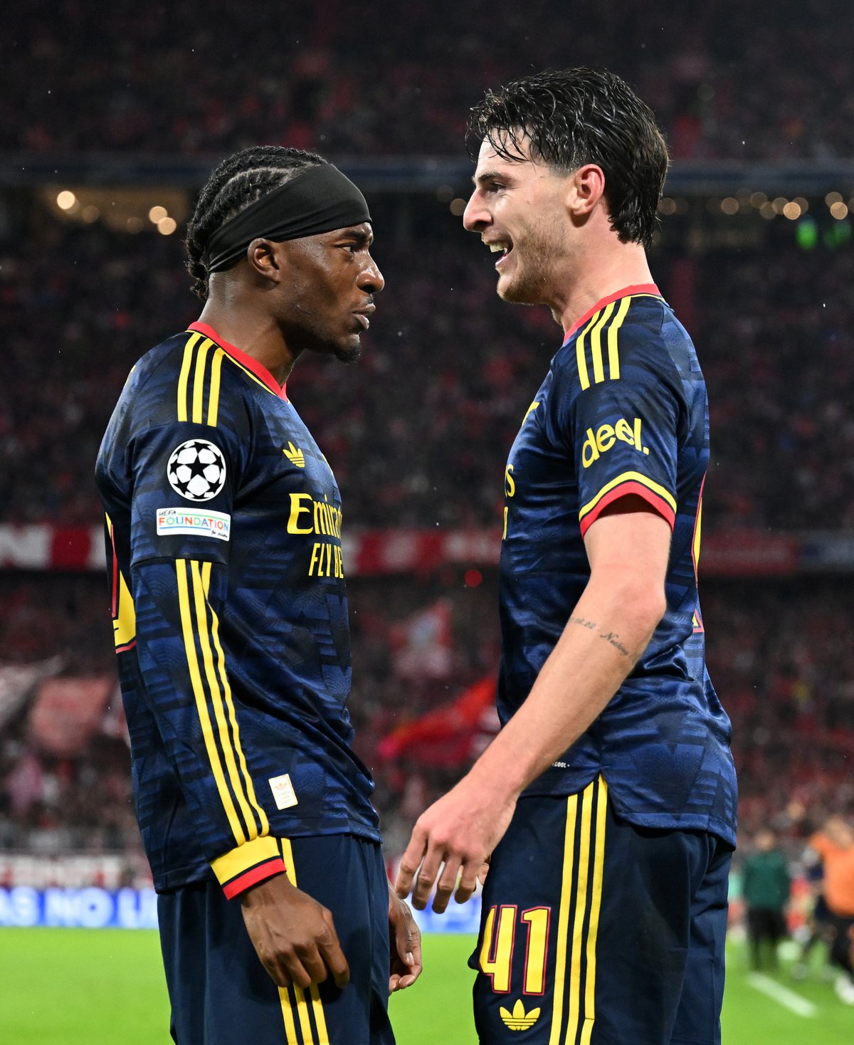Bayern Munich 2-2 Arsenal: Rice earns point for Gunners - Live