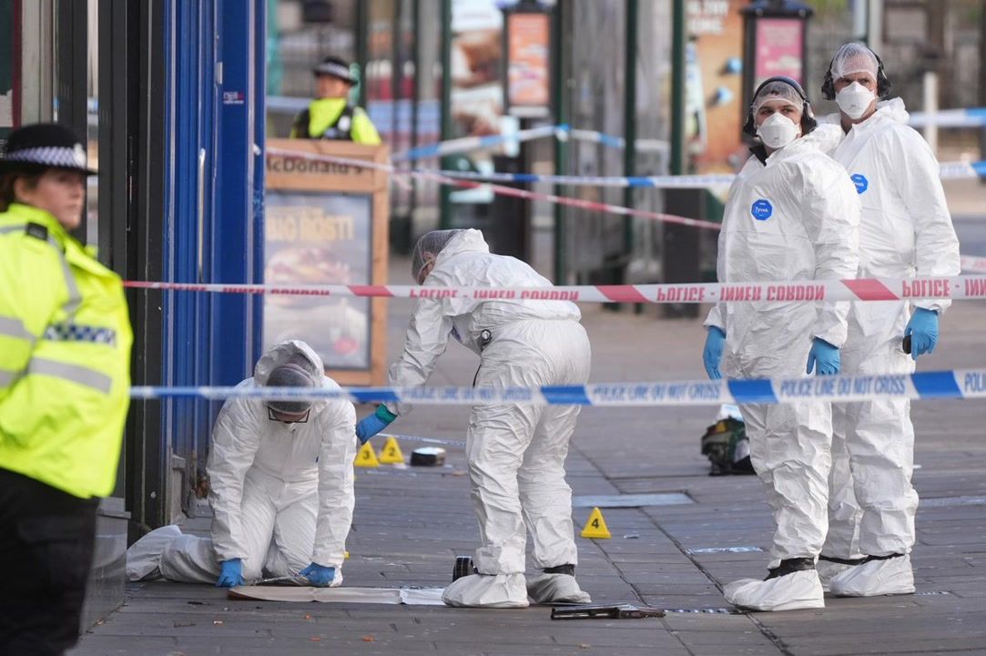 Cops issue update after police officer shot in the foot in UK city centre