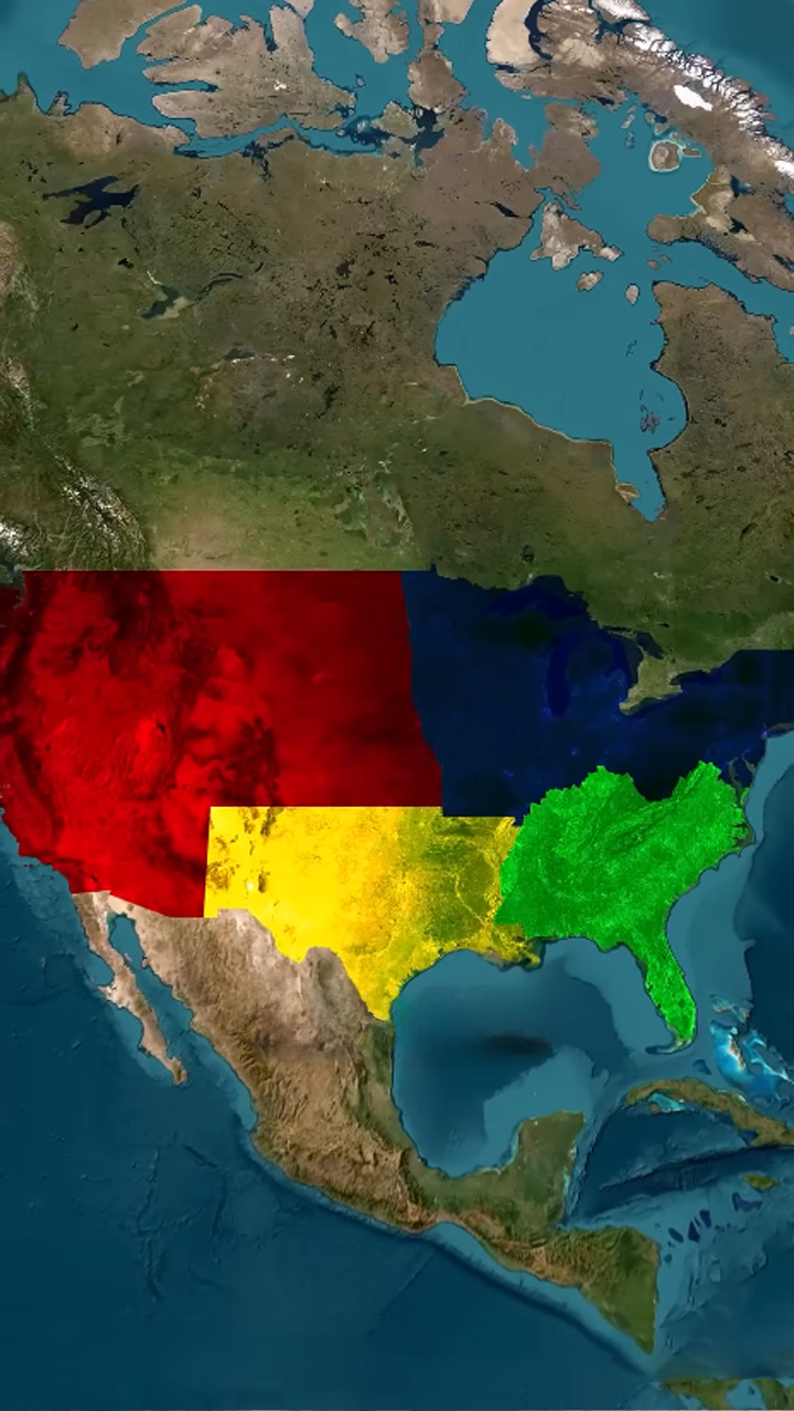 What if Texas, California and New York battle for US state control?