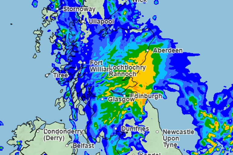 Parts of Scotland to be battered with 80mph winds following Storm Austen