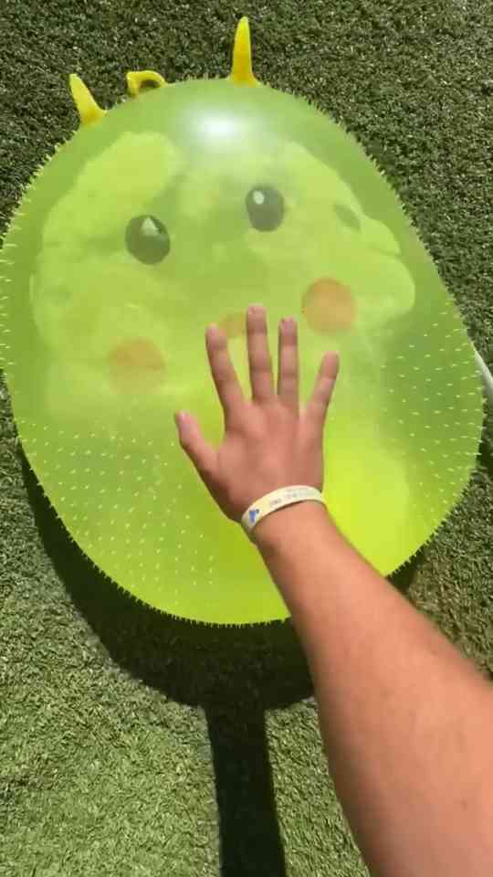 How much water can these inflatable toys take before bursting?