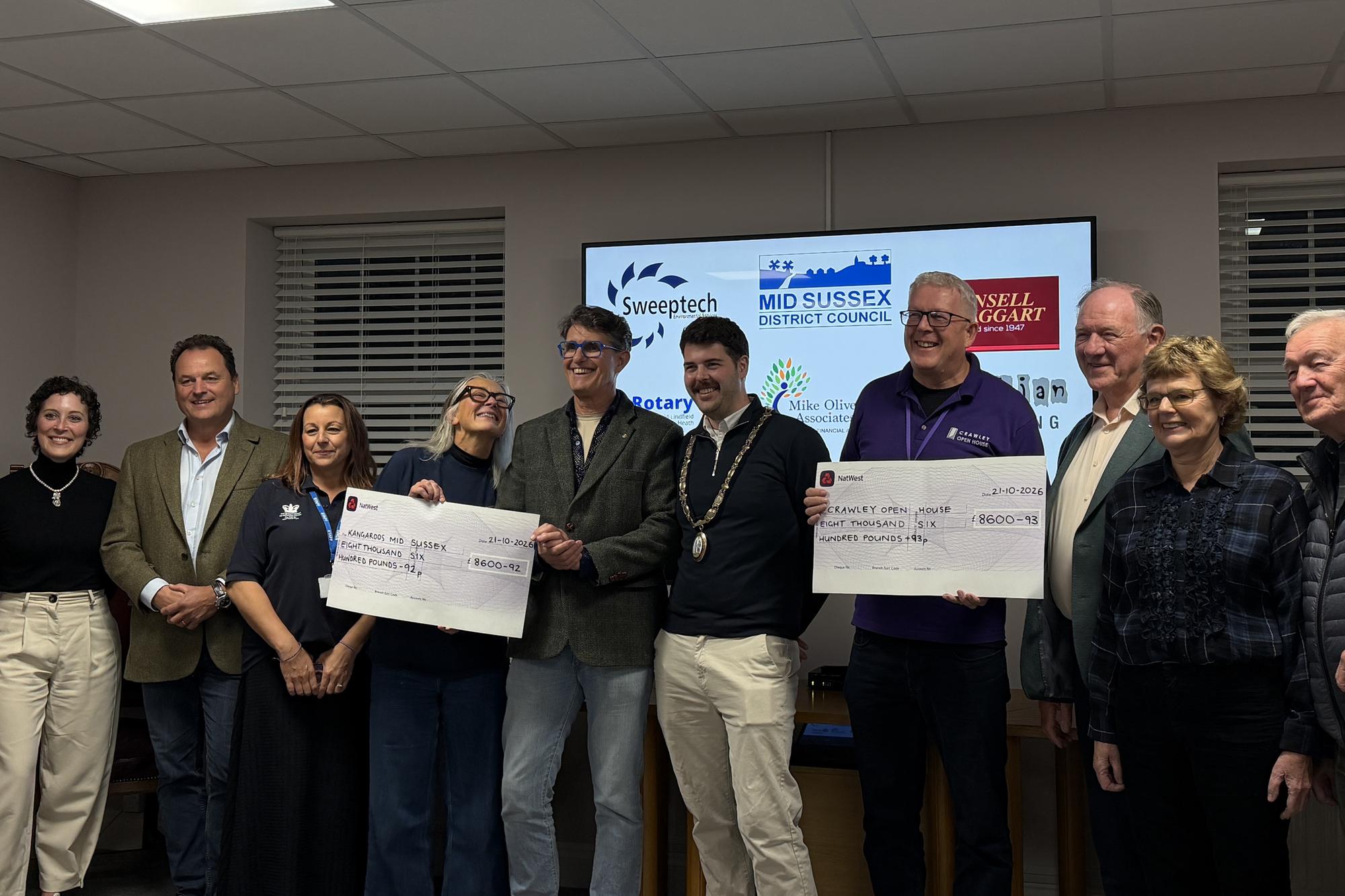 'Put the area on the map': Thousands of pounds gifted following the ...